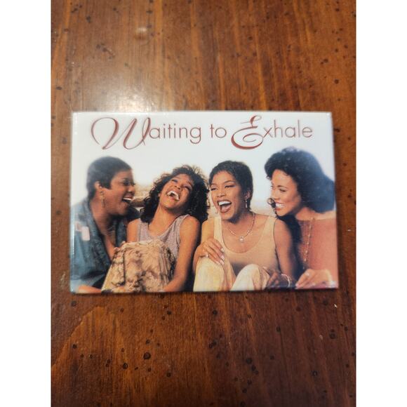 Movie Promo Pinback "Waiting to Exhale"‎ 1995 20th Century Fox NWOT - Picture 1 of 2